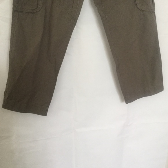 Loft Ann Taylor Ankle Cargo Pants Taupe Size 6P - Picture 5 of 7